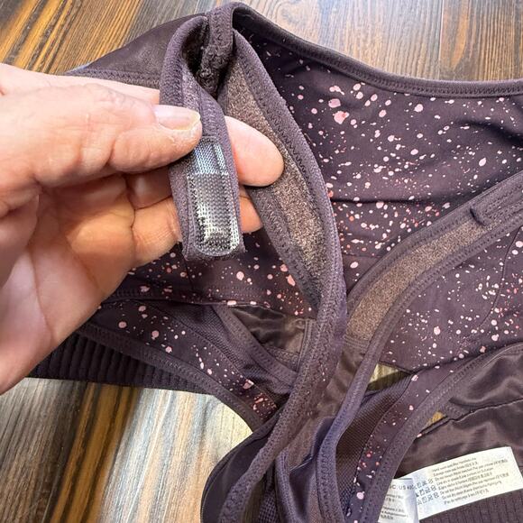 Syrokan Sports Bra Adjustable High impact Padded Racerback Running Bra Size 40C - Picture 9 of 12